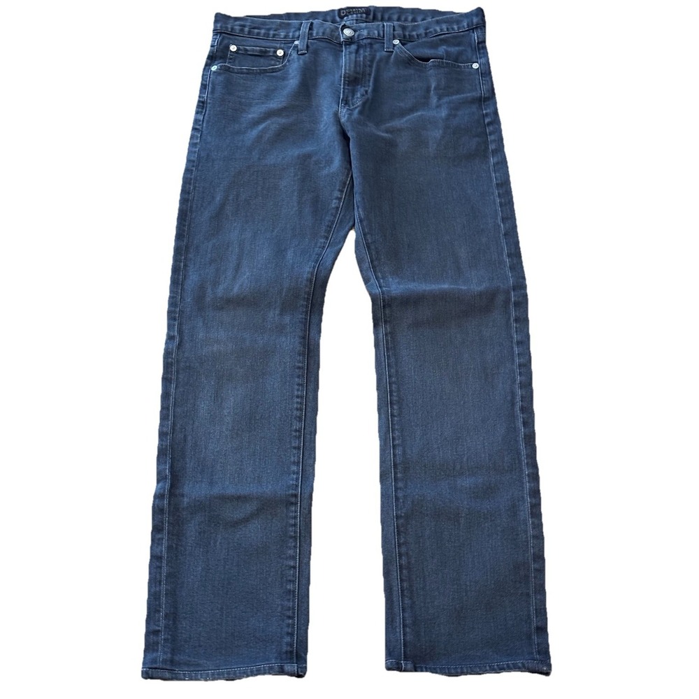 S.M.N Denim Mens 32x29.5 The Hunter Standard Slim Jeans  Gray Black Stretch‎ USA